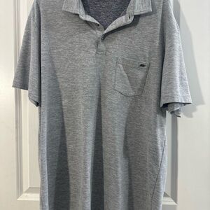 Men's Gray Vuori Polo Shirt XL